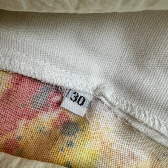 Who Decides War by Ev Bravado Multi Dyed Bondage Jeans Size 30 - Picture 12 of 14